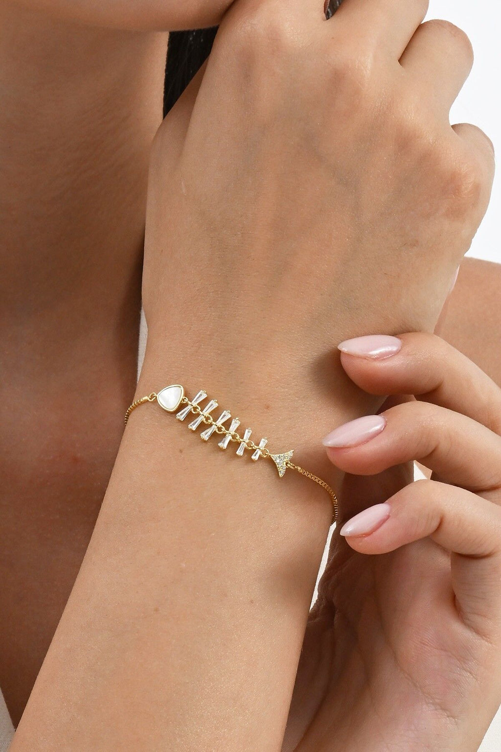 925 Fish Bracelet