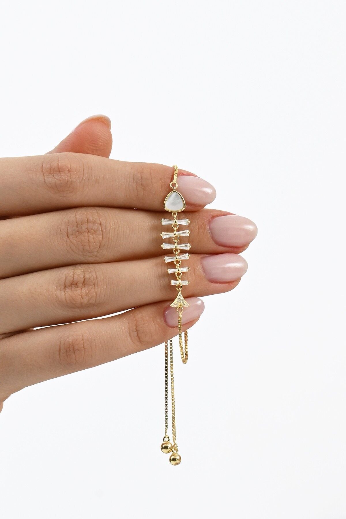 925 Fish Bracelet