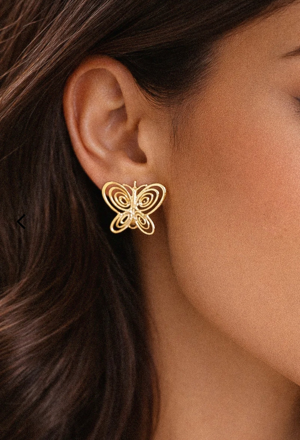 925 Butterfly Earrings